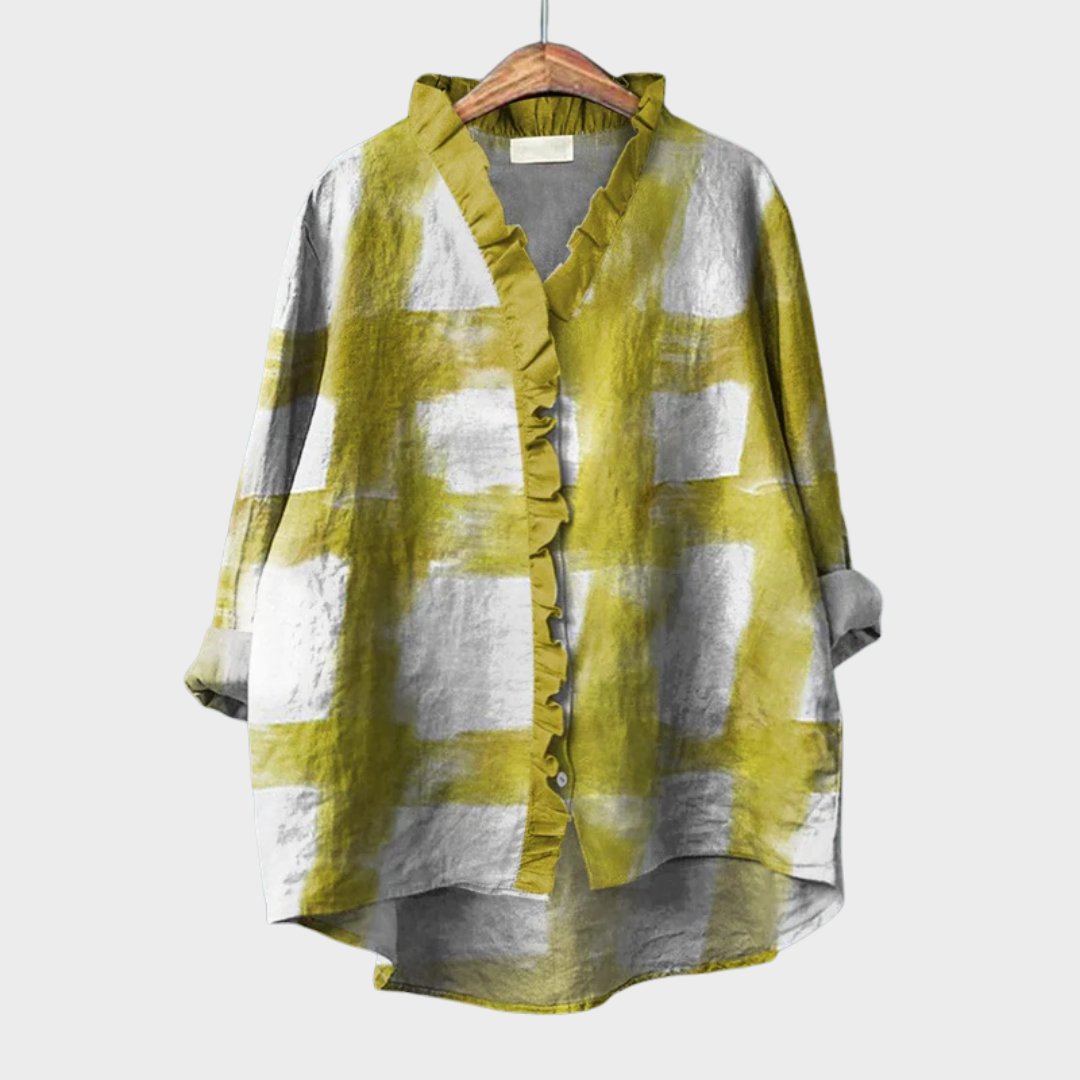 Florentine | Blouse en lin élégante pour l'été