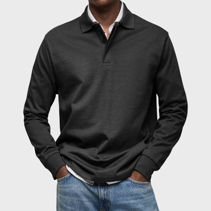 Lucas - Polo de Luxe à Manches Longues