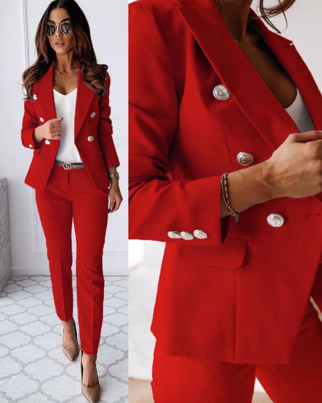 Ludivine - Costume Sophistiqué pour Femmes