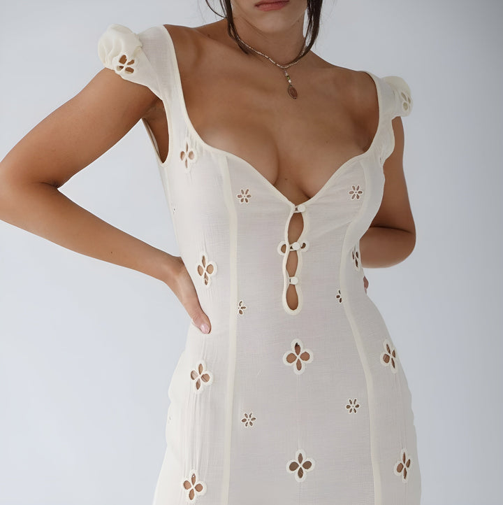 Prisca | Robe Midi Vintage
