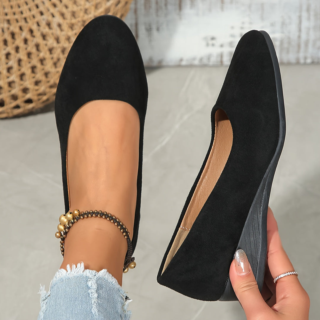 Danielle | Ballerines confortables avec talon compensé