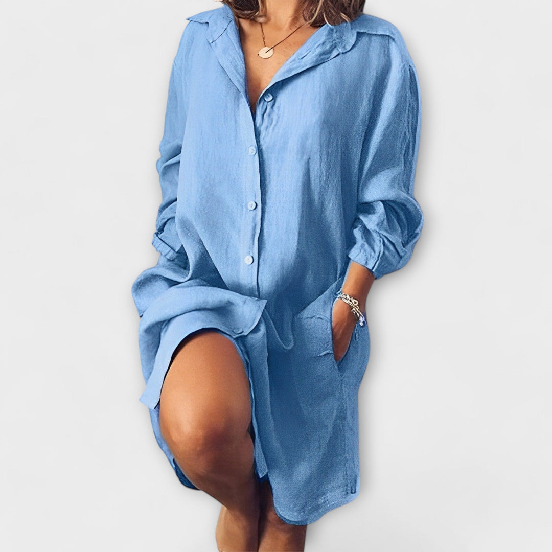 Xavière | Blouse en Lin Décontractée