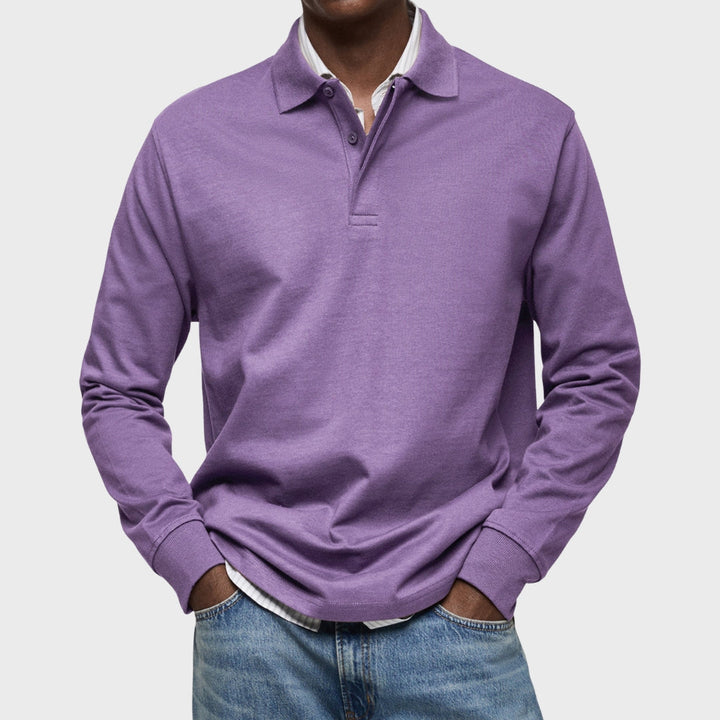Lucas - Polo de Luxe à Manches Longues