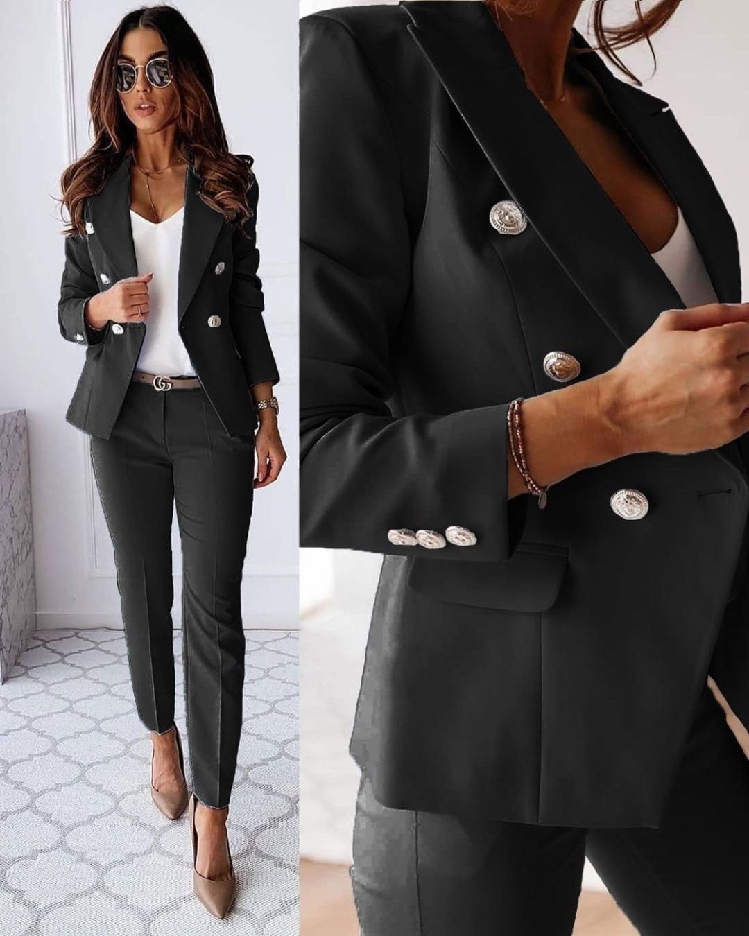 Ludivine - Costume Sophistiqué pour Femmes