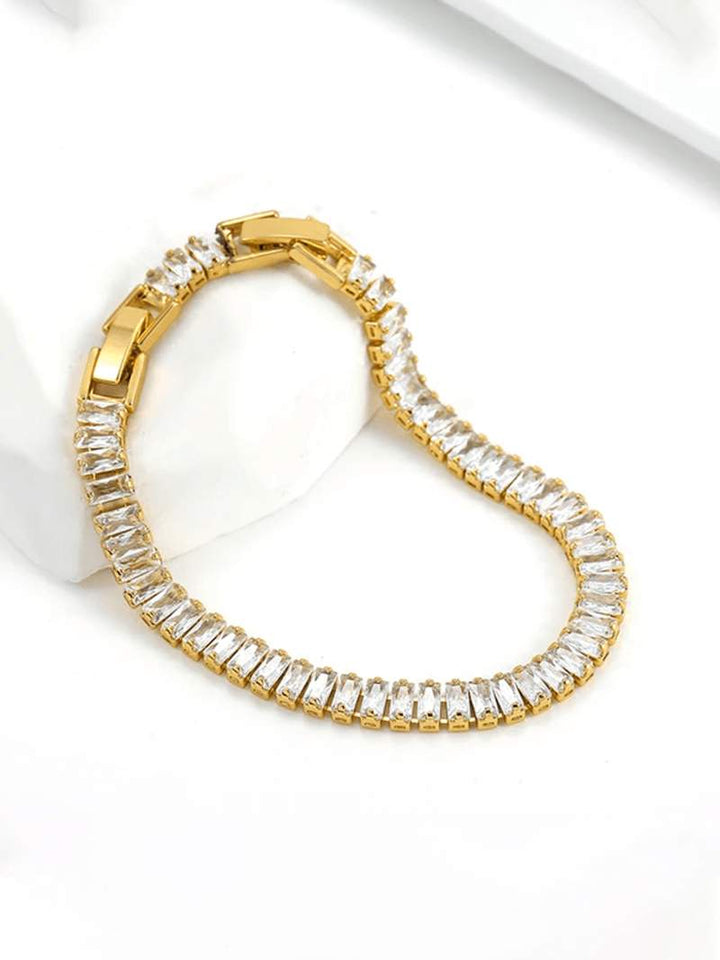 Bracelet Riviere Baguette
