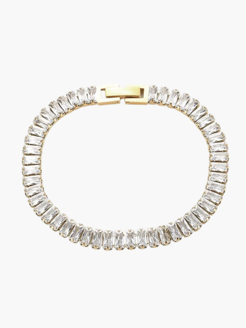 Bracelet Riviere Baguette