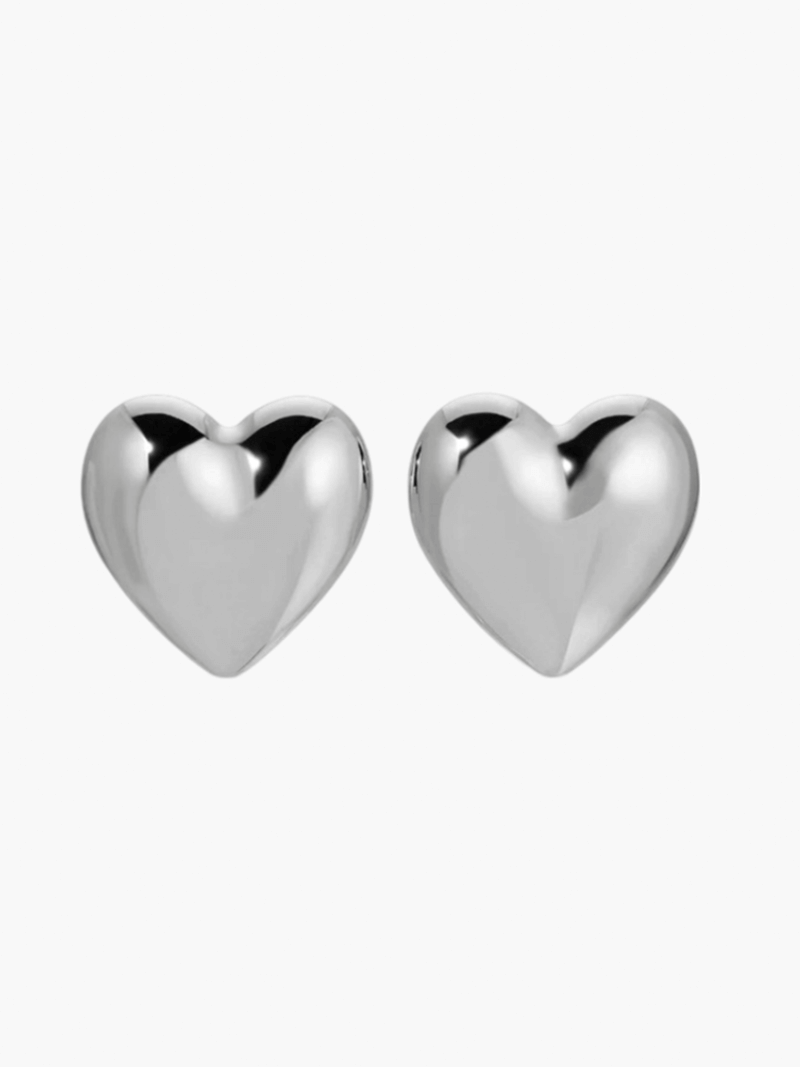 Boucles d'oreilles en forme de cœur