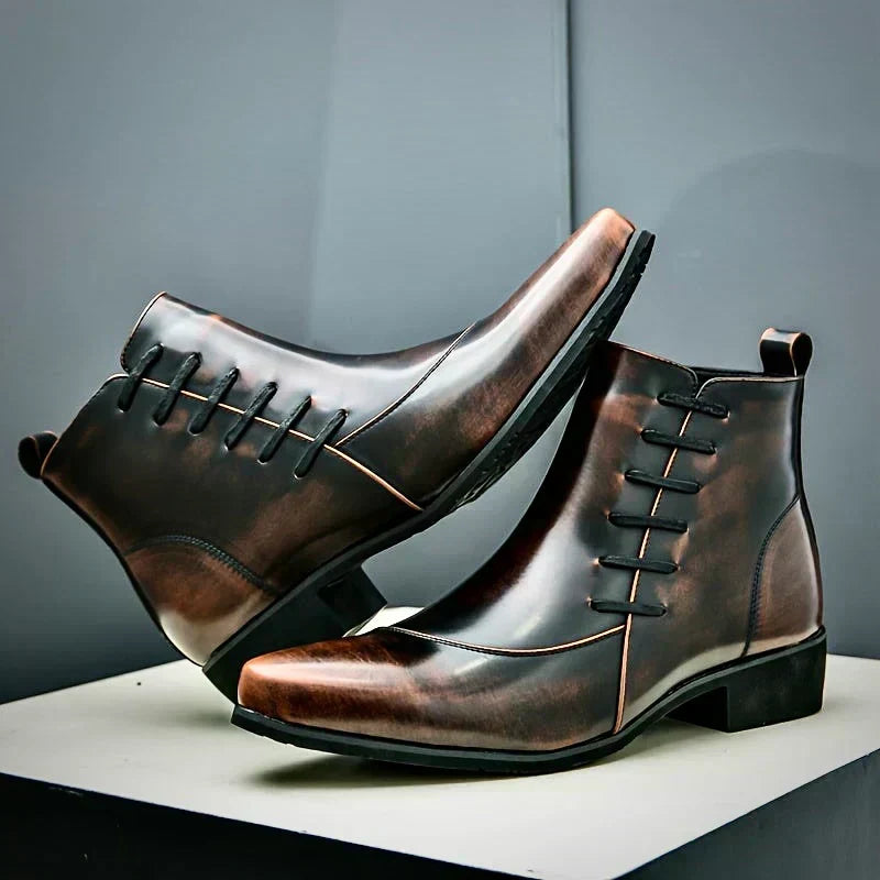 Blanche - Bottes en Cuir Élégantes