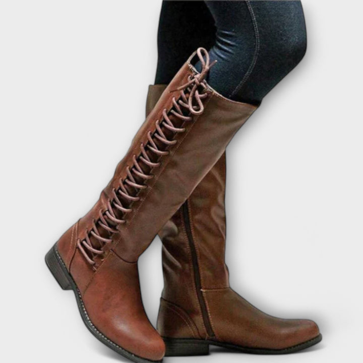 Aurore - Bottines Élégantes à Lacets