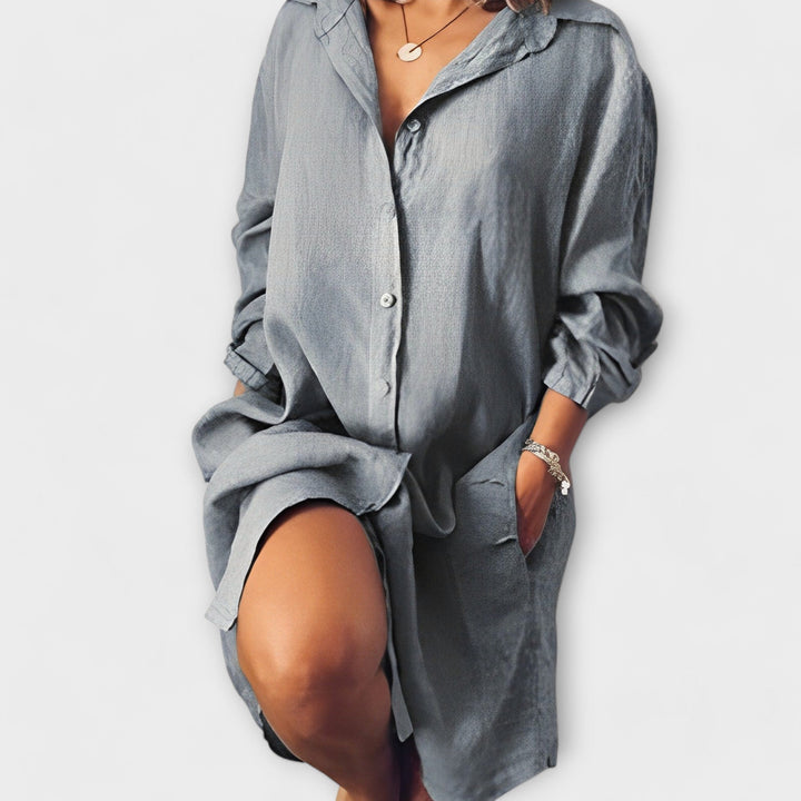 Xavière | Blouse en Lin Décontractée