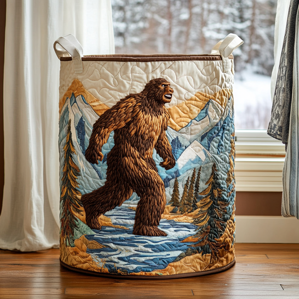 Ursule™ | Panier Matelassé Forêt
