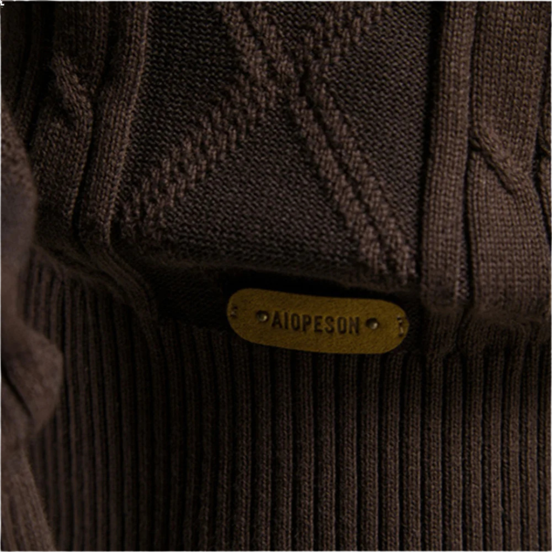 Ilan - Cardigan Argyle Mélange Doux