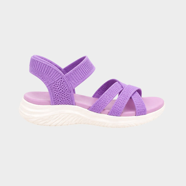 Maud | Sandales de marche confortables à lanières élastiques