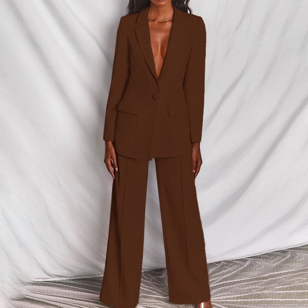 Fleur - Blazer et Pantalon Élégants