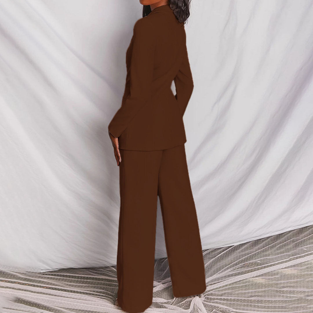 Fleur - Blazer et Pantalon Élégants