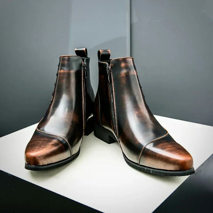 Blanche - Bottes en Cuir Élégantes