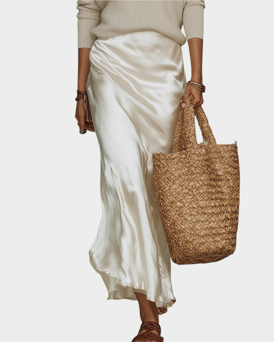 Marielle | Robe Slip & Ensemble Tricot