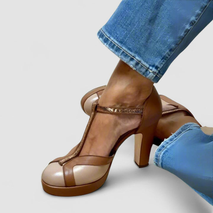 Florence | Sandales à Talons Hauts Élégantes et Confortables