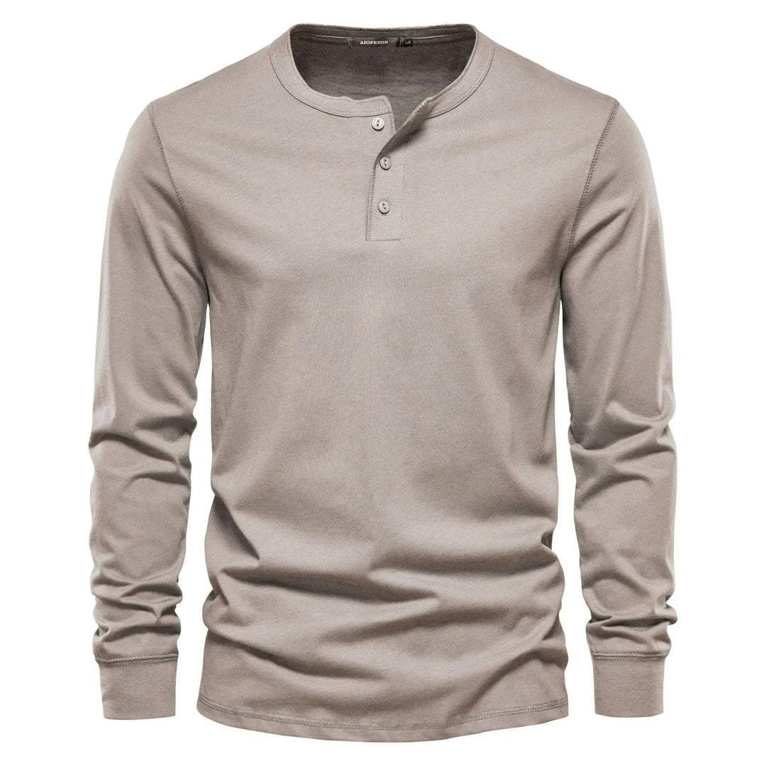 Chemise Henley - Mélange Doux et Respirant