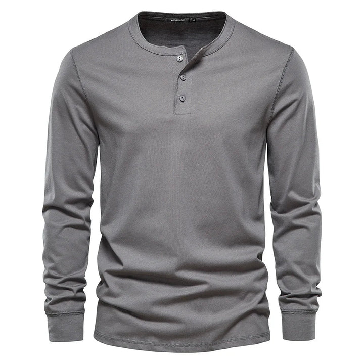 Chemise Henley - Mélange Doux et Respirant