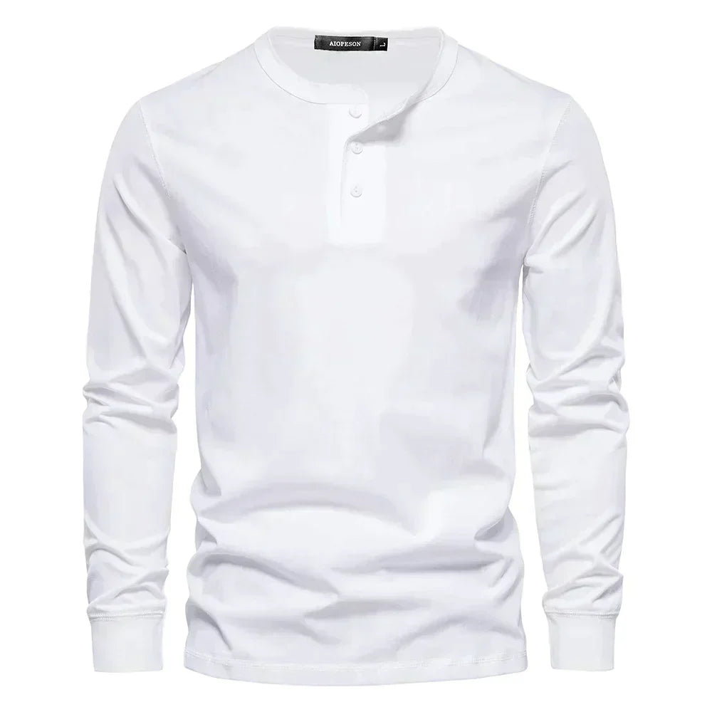 Chemise Henley - Mélange Doux et Respirant