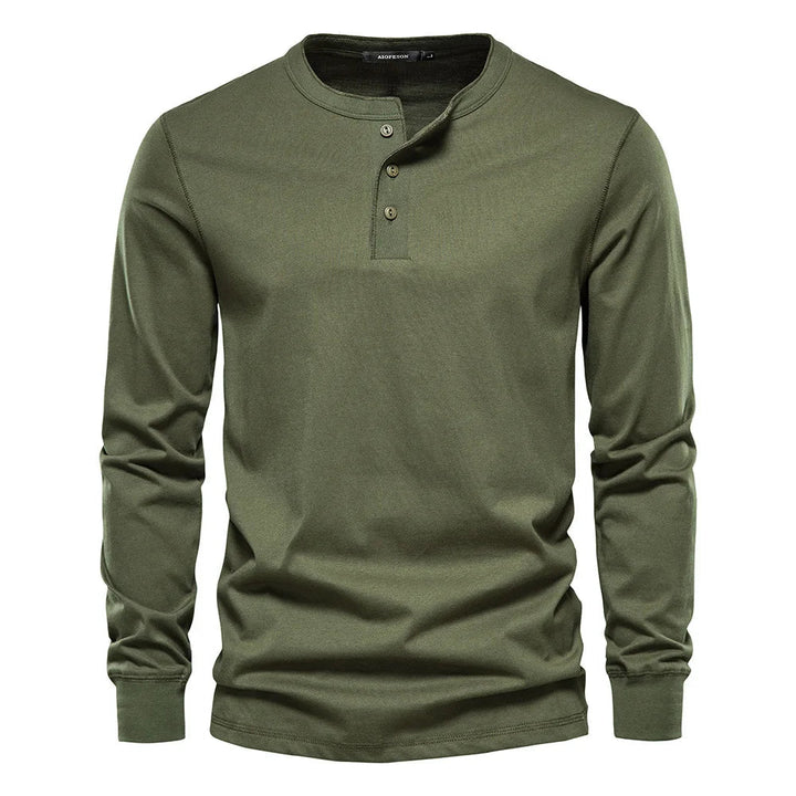 Chemise Henley - Mélange Doux et Respirant