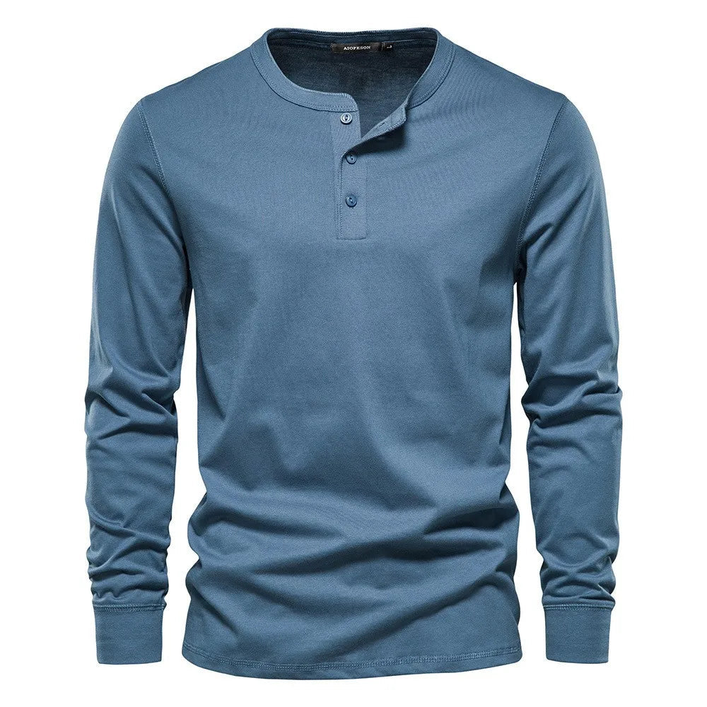 Chemise Henley - Mélange Doux et Respirant