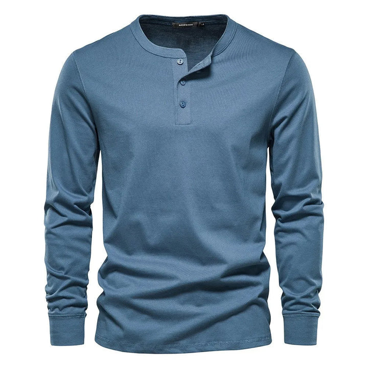 Chemise Henley - Mélange Doux et Respirant