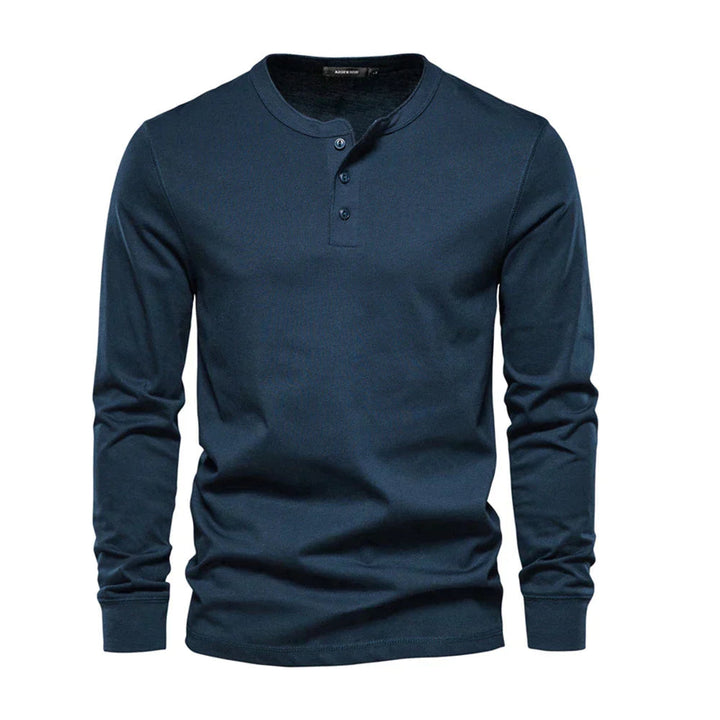 Chemise Henley - Mélange Doux et Respirant