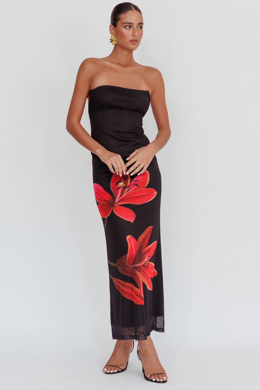 Zoé | Robe Fleurie Sans Manches