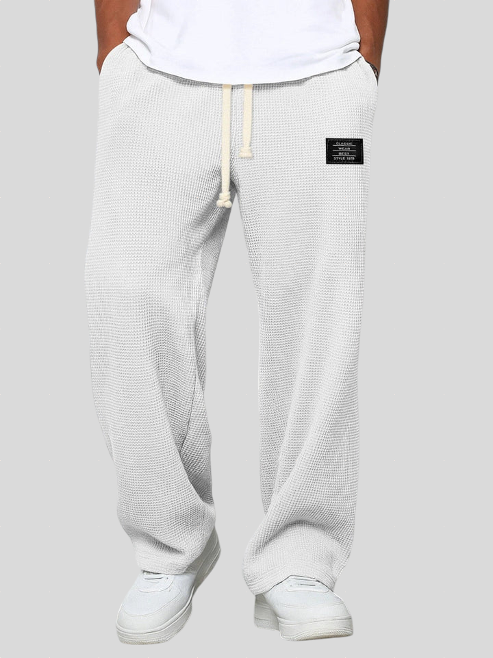 Maxime - Pantalons à jambes larges avec taille ajustable