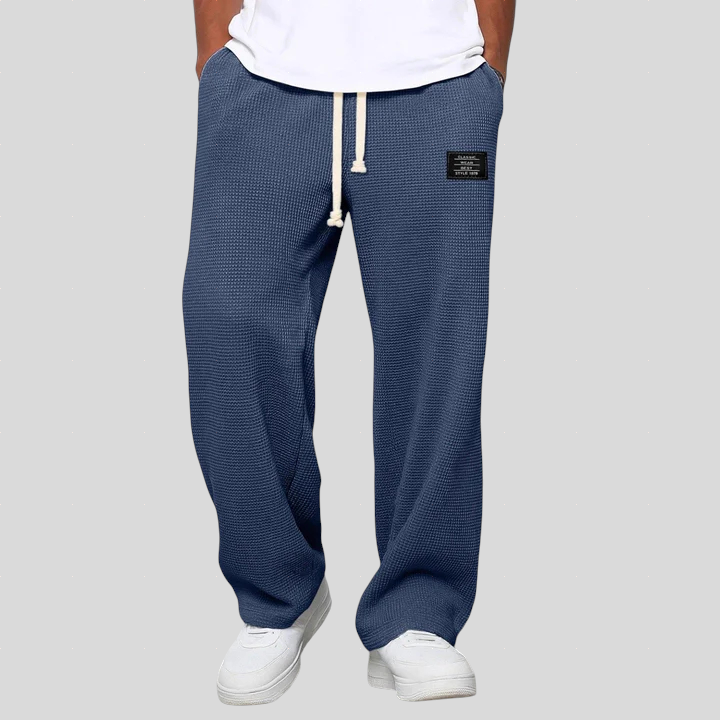 Maxime - Pantalons à jambes larges avec taille ajustable
