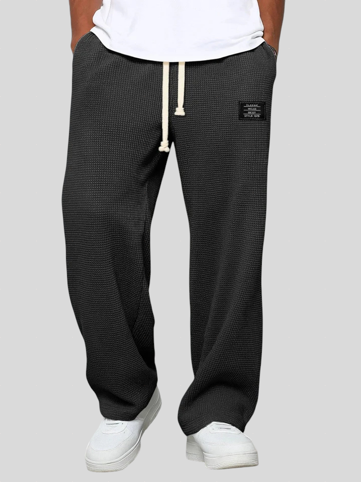 Maxime - Pantalons à jambes larges avec taille ajustable