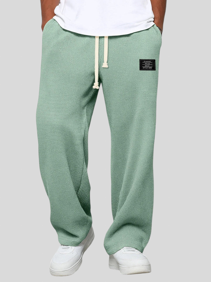 Maxime - Pantalons à jambes larges avec taille ajustable