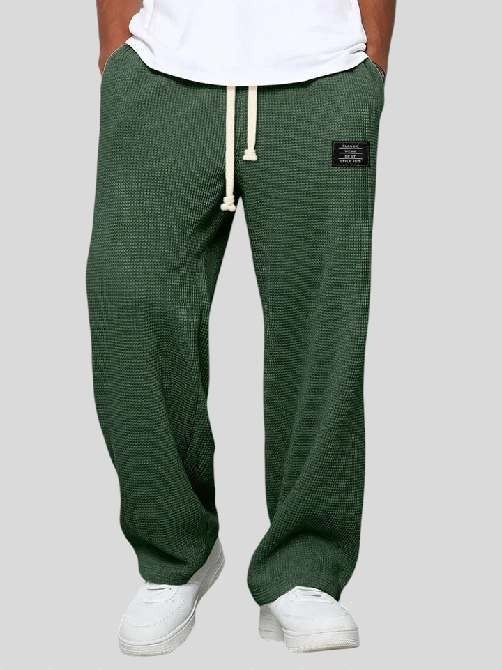 Maxime - Pantalons à jambes larges avec taille ajustable