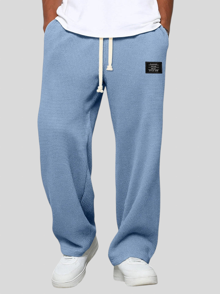Maxime - Pantalons à jambes larges avec taille ajustable