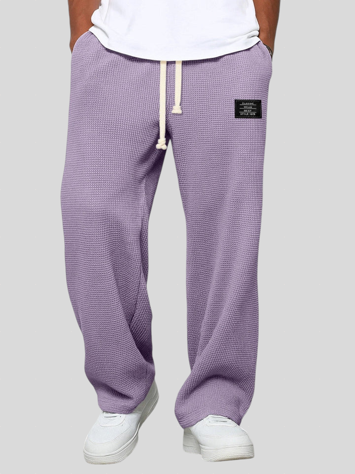 Maxime - Pantalons à jambes larges avec taille ajustable