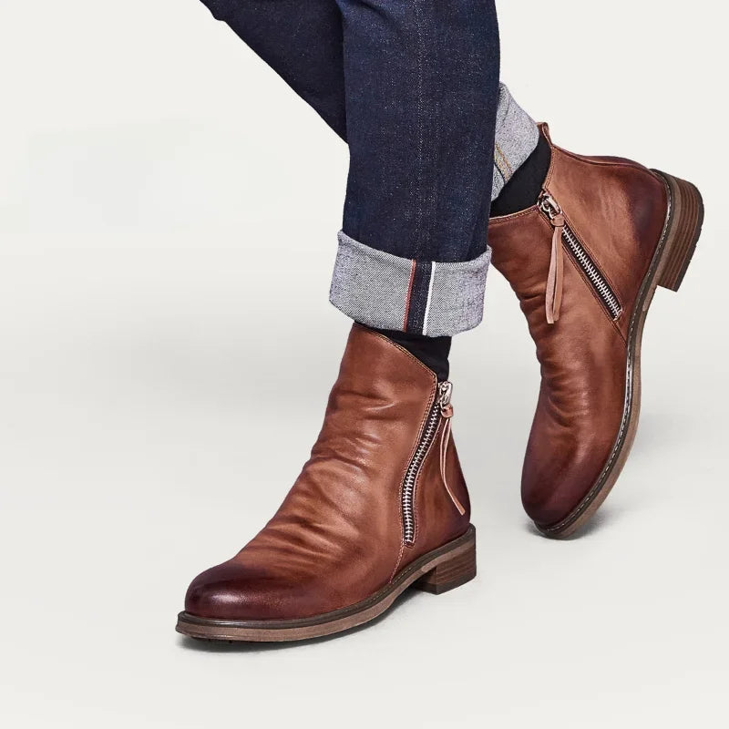 Tristan - Bottines Chelsea en Cuir