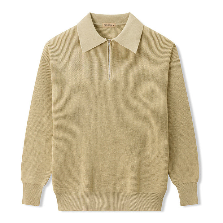 Guillaume - Polo col zippé ajustable