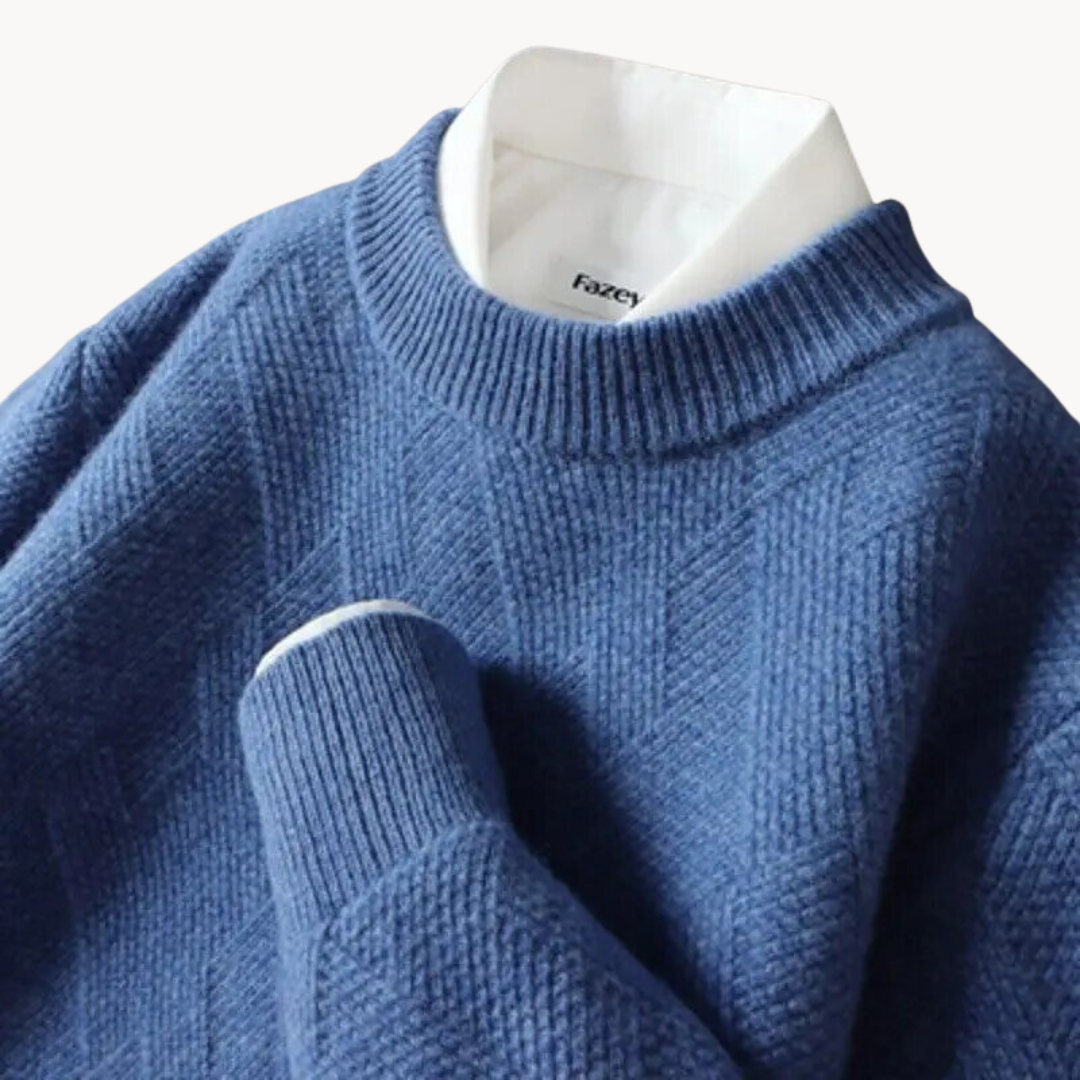 Philippe - Pull en Tricot Jacquard
