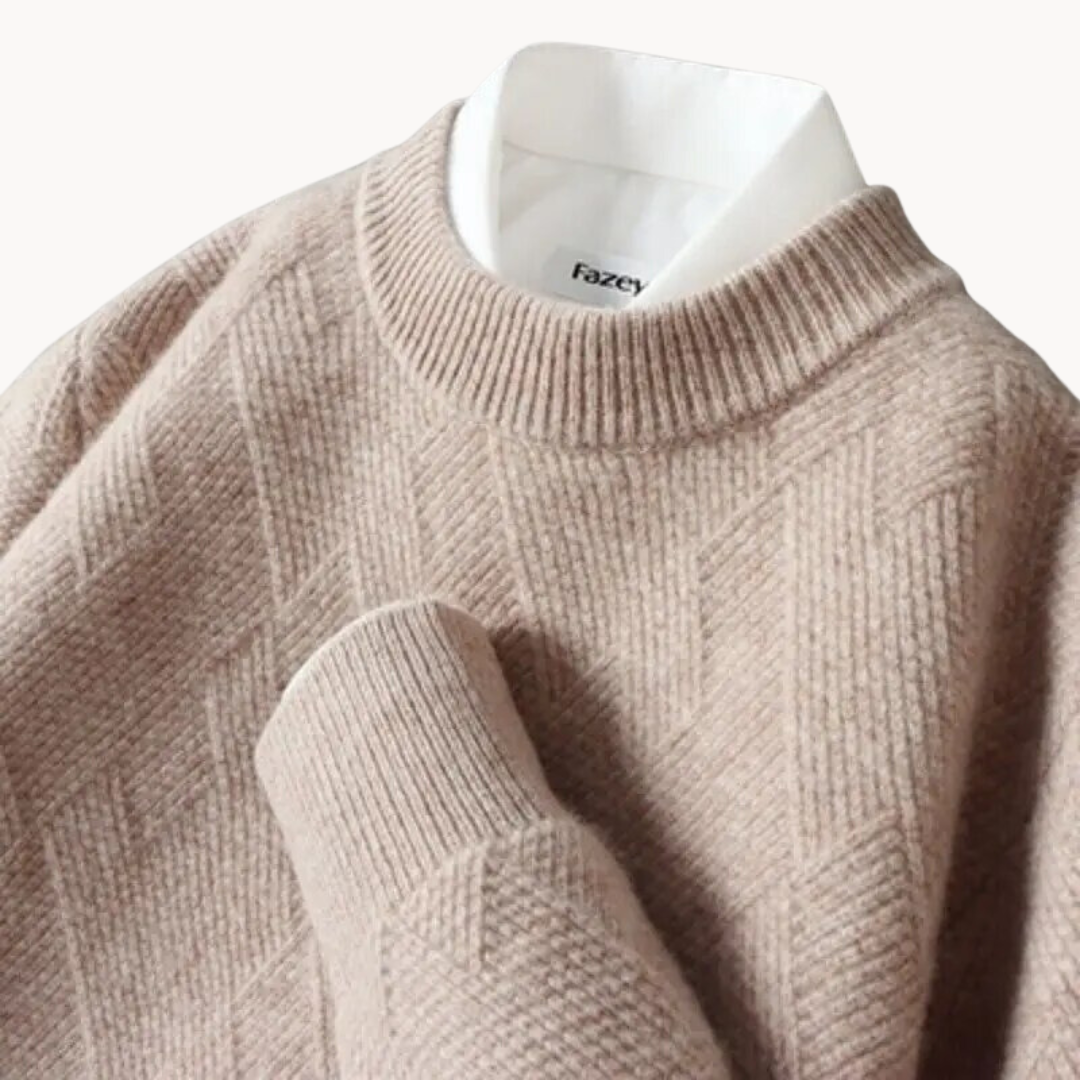 Philippe - Pull en Tricot Jacquard