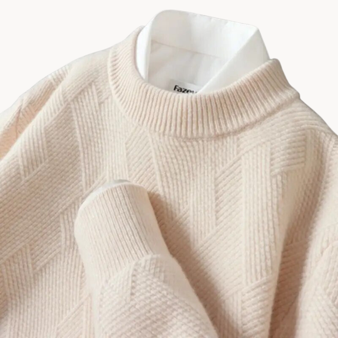 Philippe - Pull en Tricot Jacquard