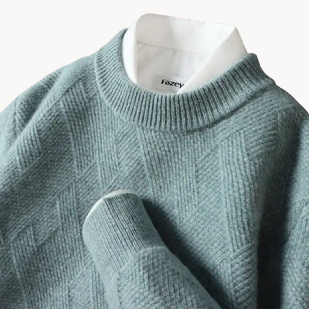 Philippe - Pull en Tricot Jacquard