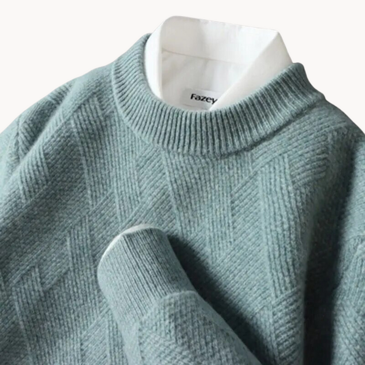 Philippe - Pull en Tricot Jacquard