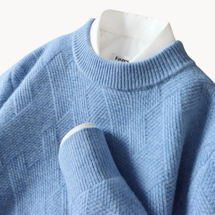 Philippe - Pull en Tricot Jacquard