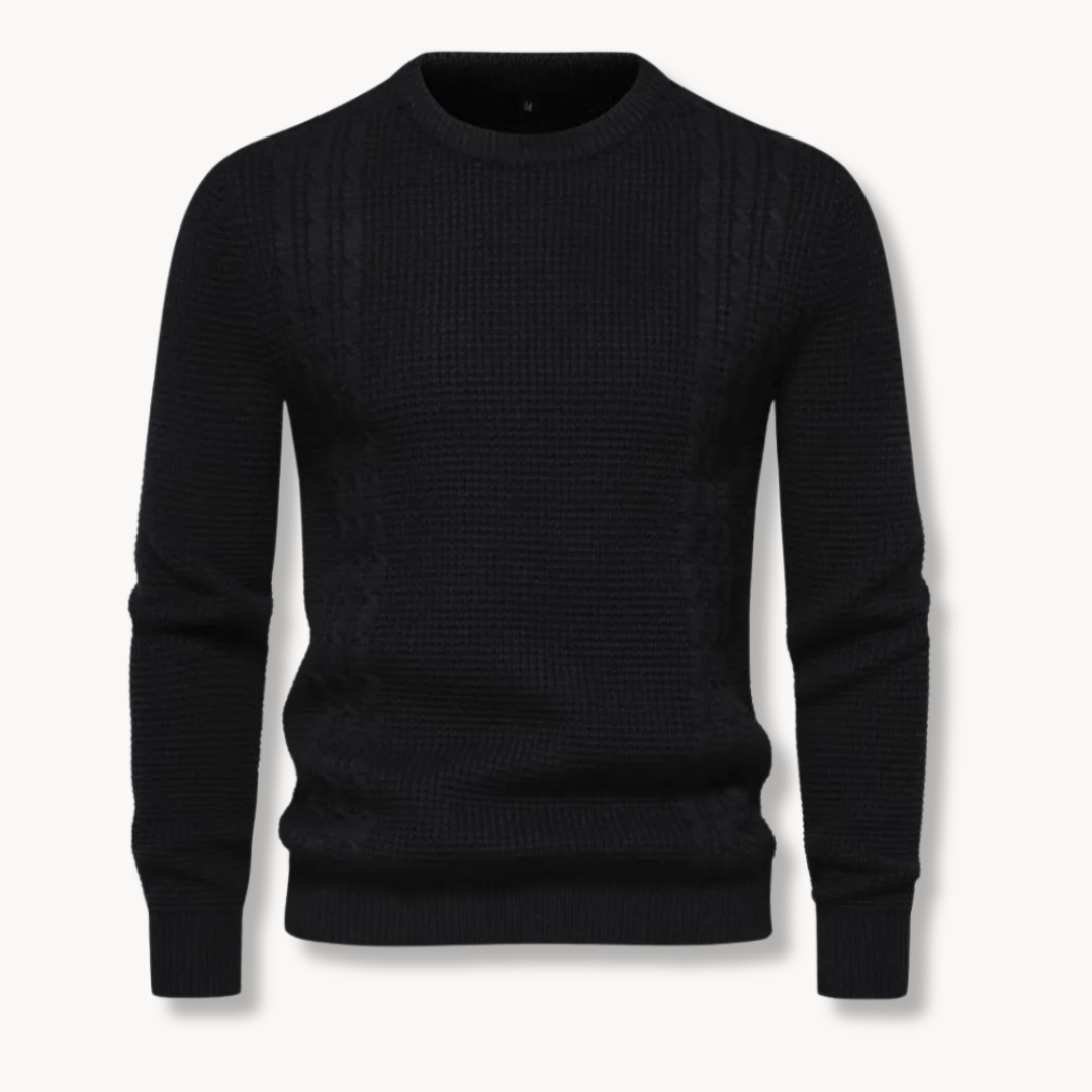 Chasseur - Pull en Tricot Patchwork