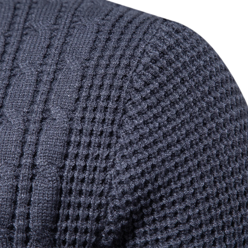 Chasseur - Pull en Tricot Patchwork