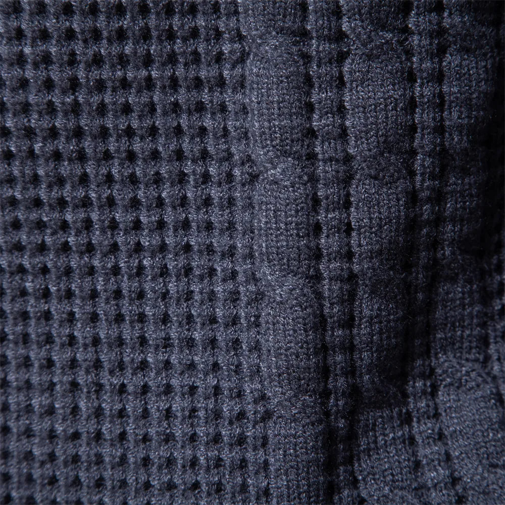 Chasseur - Pull en Tricot Patchwork