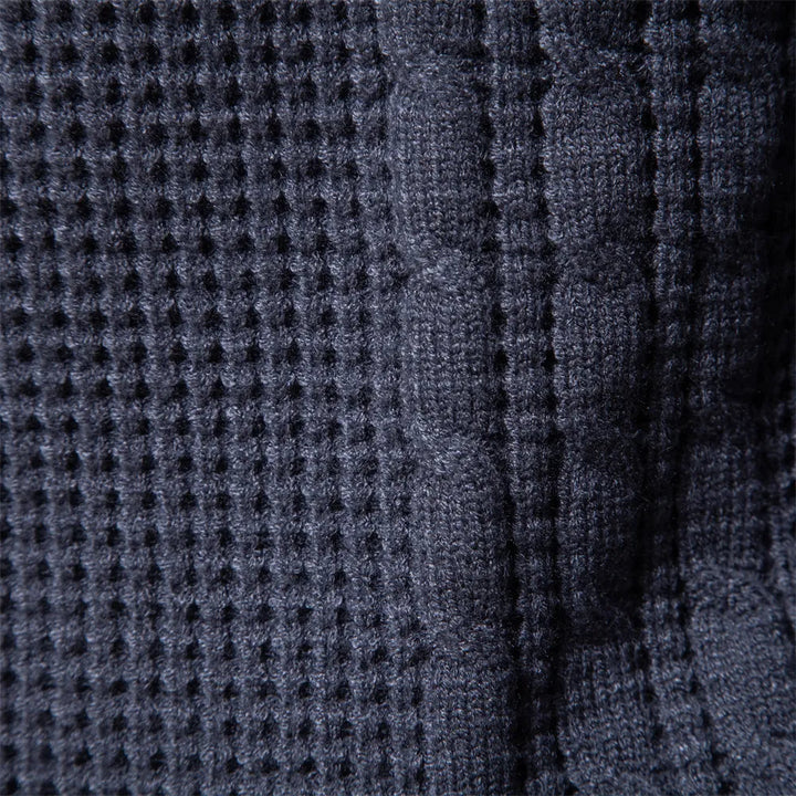 Chasseur - Pull en Tricot Patchwork