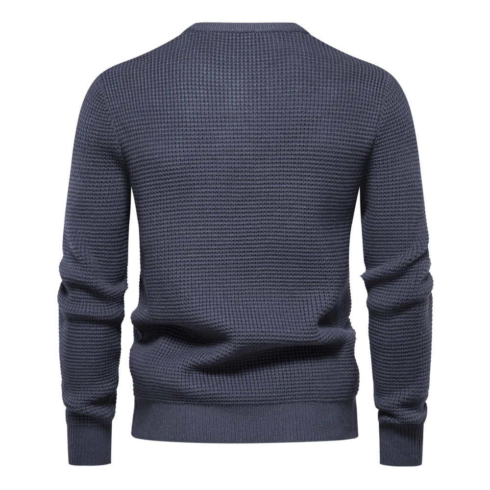 Chasseur - Pull en Tricot Patchwork
